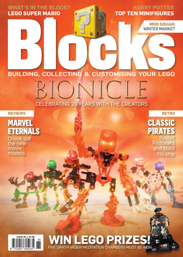 Blocks မဂ္ဂဇင်း 85 LEGO BIONICLE