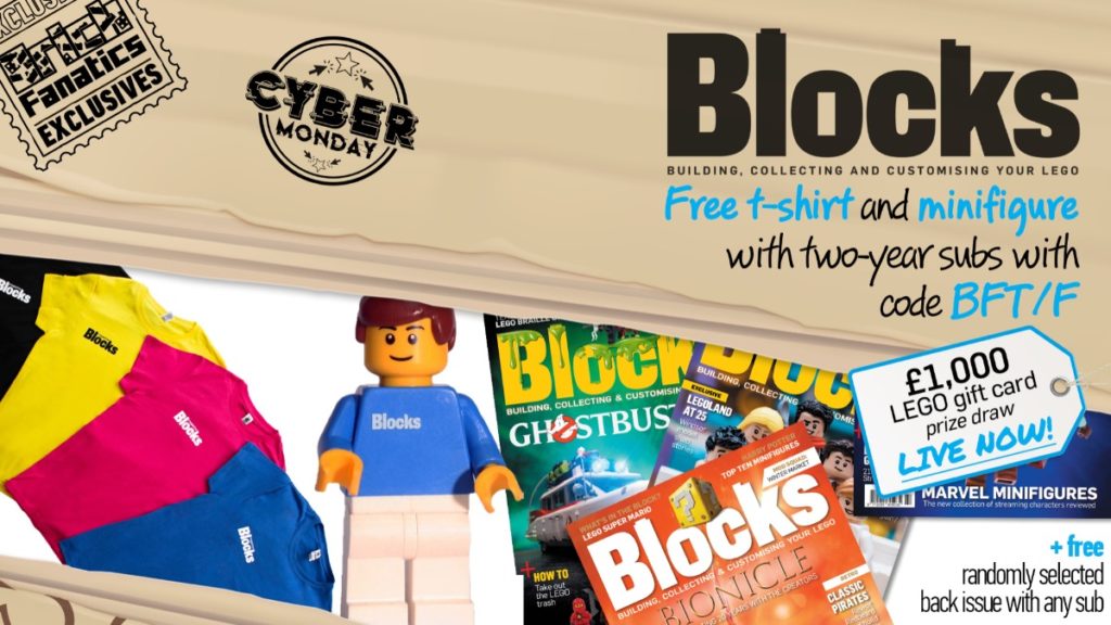 Rivista di blocchi Brick Fanatics Offerta LEGO Cyber ​​Monday