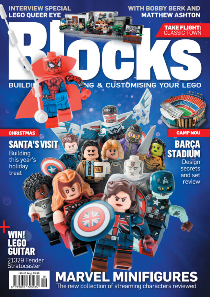 Blocks magazine rs 84 LEGO Marvel Queer Eye 1
