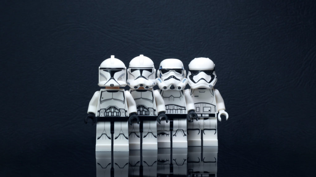 Brick Pic of the Day Stormtrooper Evolution