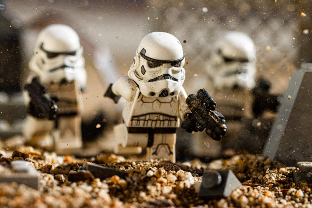 Brick Pic of the Day Stormtrooping