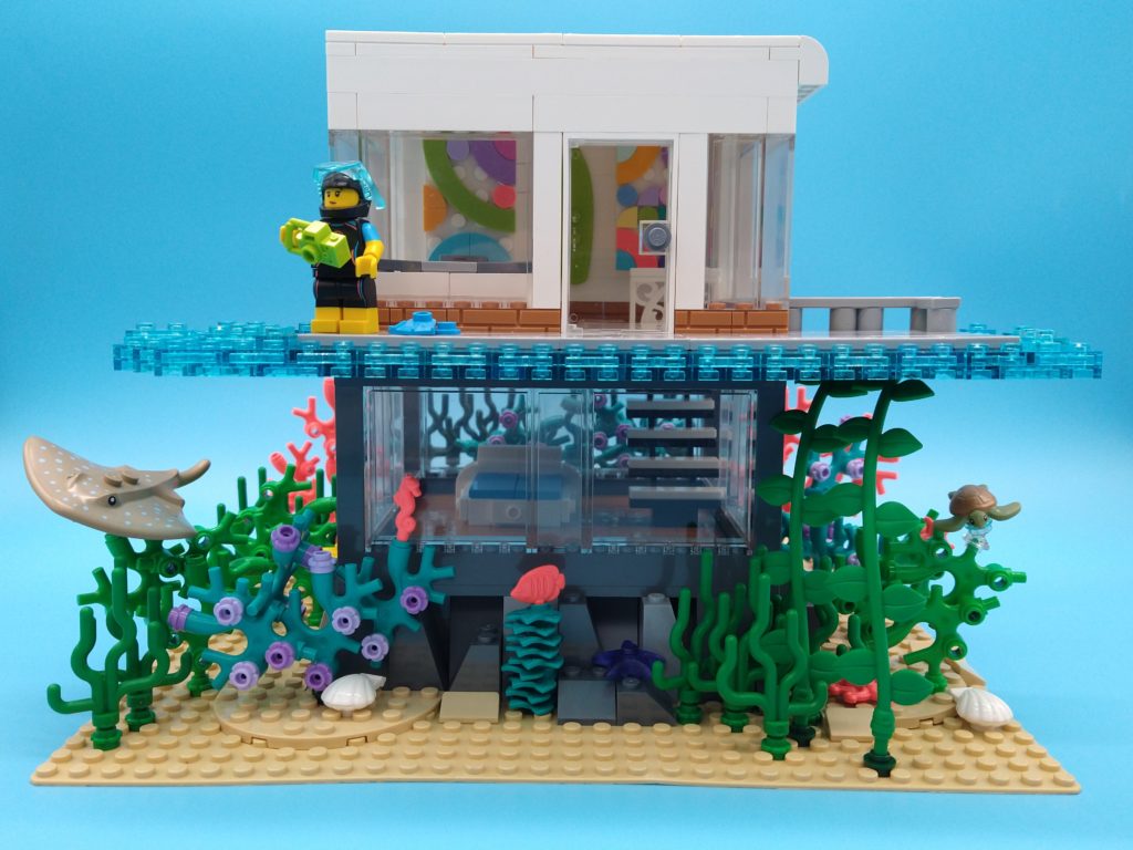Brick pic of the day underwater house