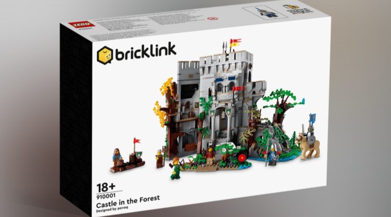 BrickLink Designer Program 910001 Castle in the Forest featured