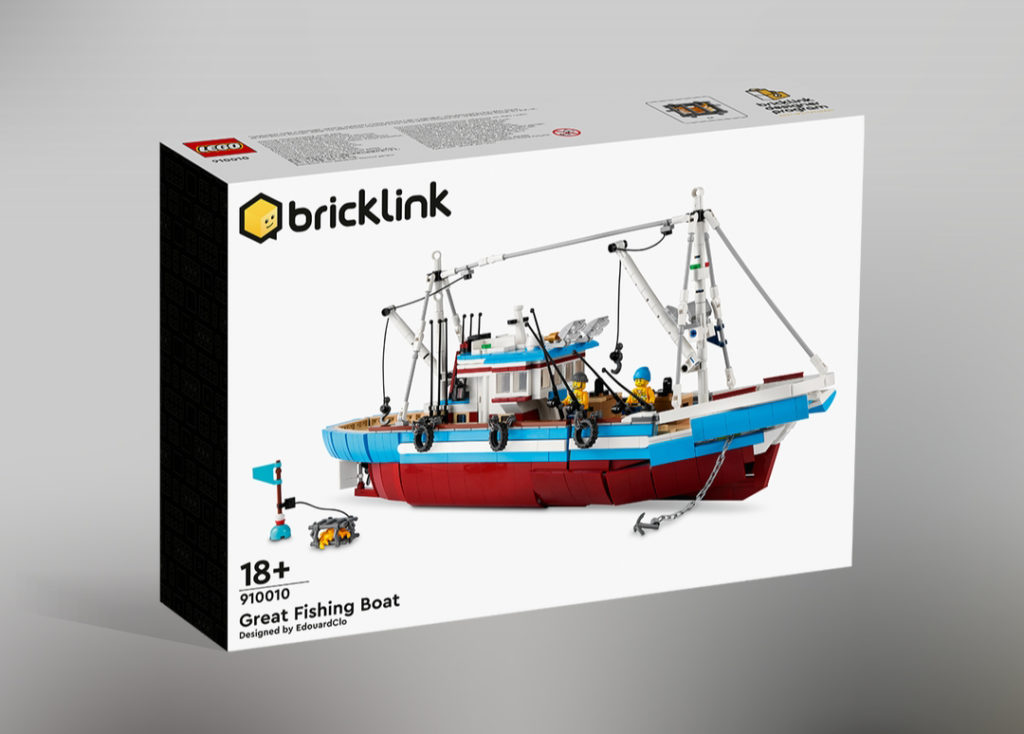 BrickLink Designer Program 910010 Great Fishing Boat 1