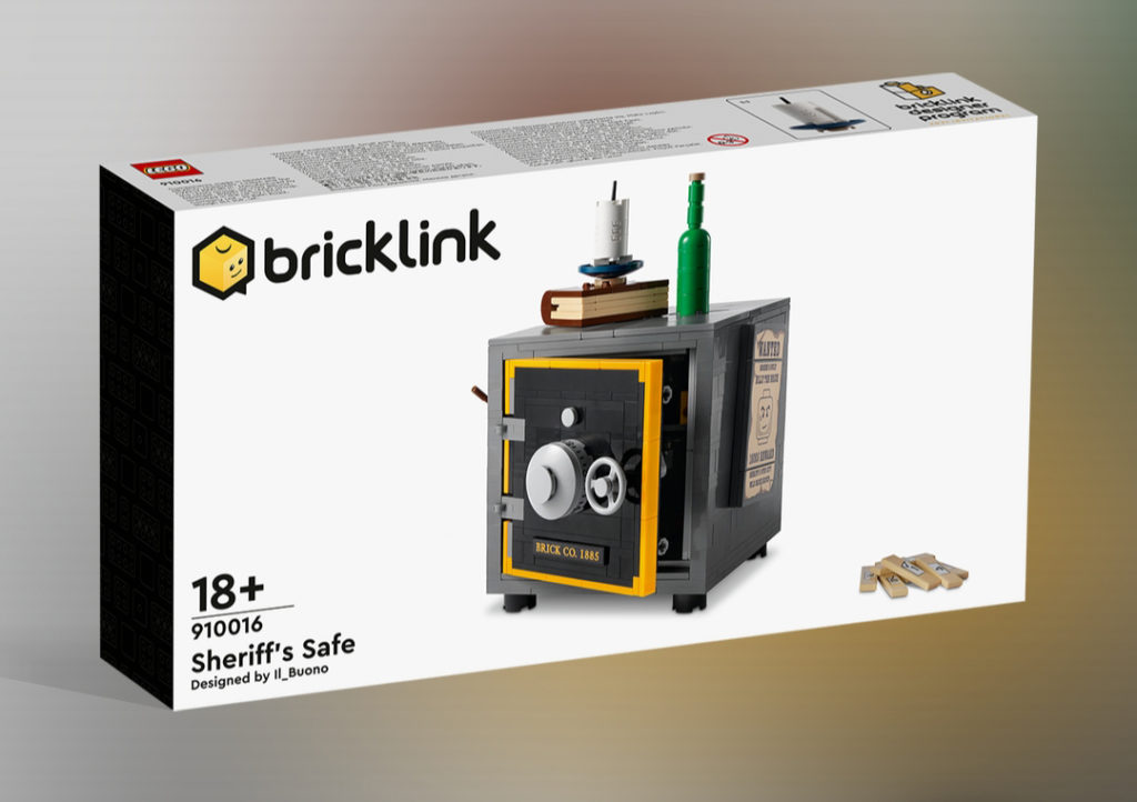 BrickLink Designer Program 910016 Sheriffs Safe 1