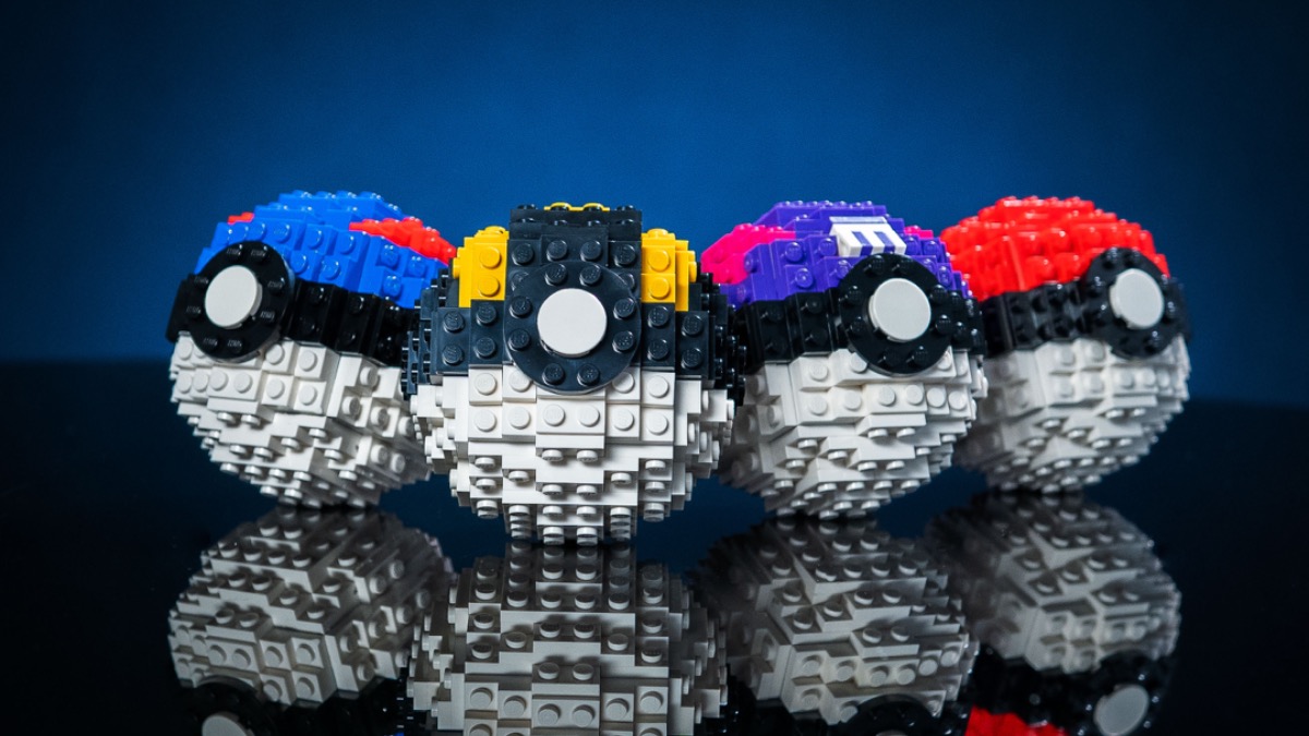 Last chance to win three LEGO Poké Balls with Bricker Builds