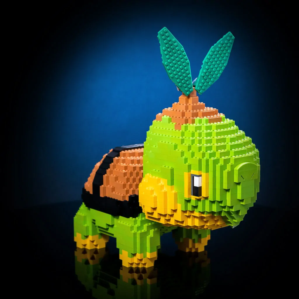 Construye Pokémon LEGO con estas locas esculturas de tamaño natural