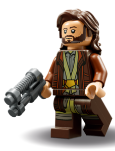 Comparing the LEGO Star Wars Cassian Andor minifigures