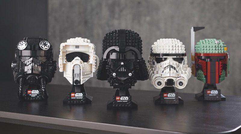Complete LEGO Star Wars Helmet Collection featured