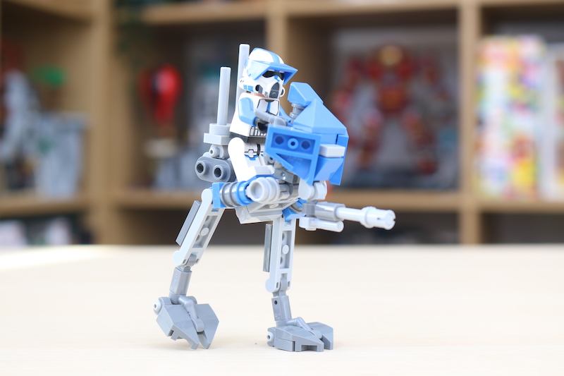 Custom LEGO Star Wars 501st Legion Clone Troopers AT RT build model 3