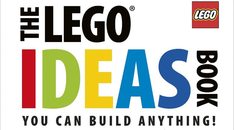 DK LEGO Ideas စာအုပ်အဖုံးမှာ ဖော်ပြထားတယ်။