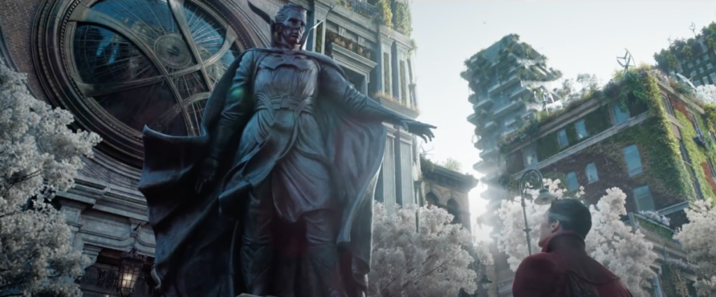 Doctor Strange statue