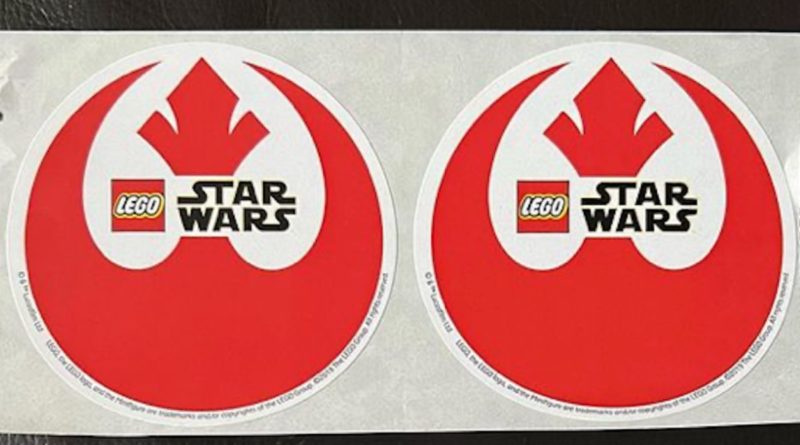 LEGO gratis Star Wars pegatinas