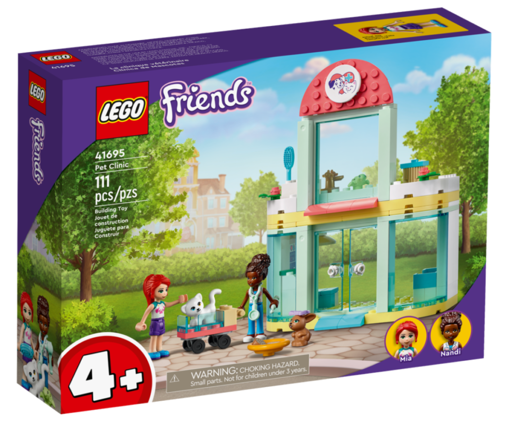Friends 41695 Pet Clinic box 1024x859