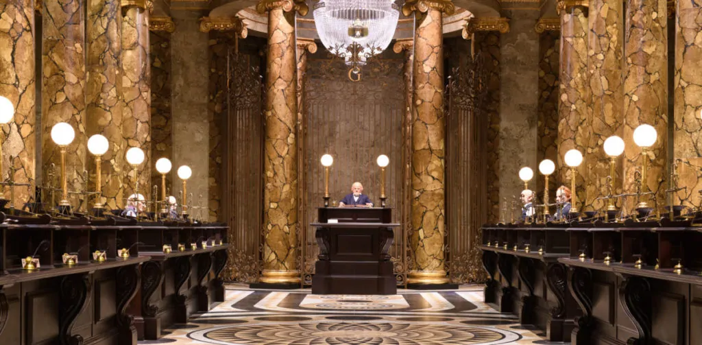 Gringotts interior Harry Potter