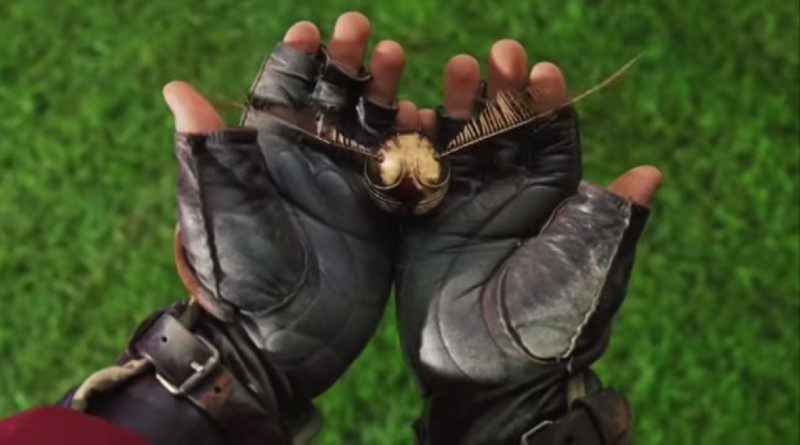 Harry potter golden snitch featured