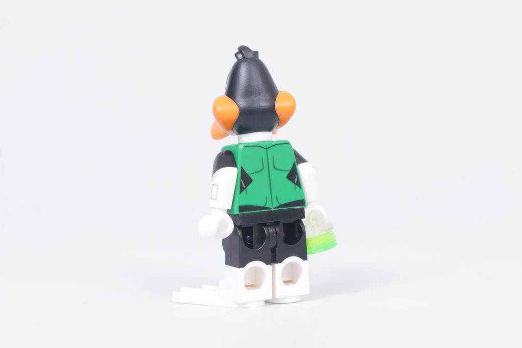 How to build your own LEGO Green Loontern minifigure Daffy Duck Green Lantern 9