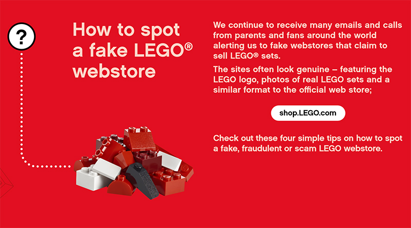 How To Spot A Fake LEGO Webstore Featured