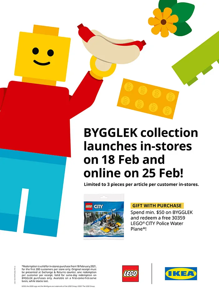 IKEA SG BYGGLEK GWP Promotion