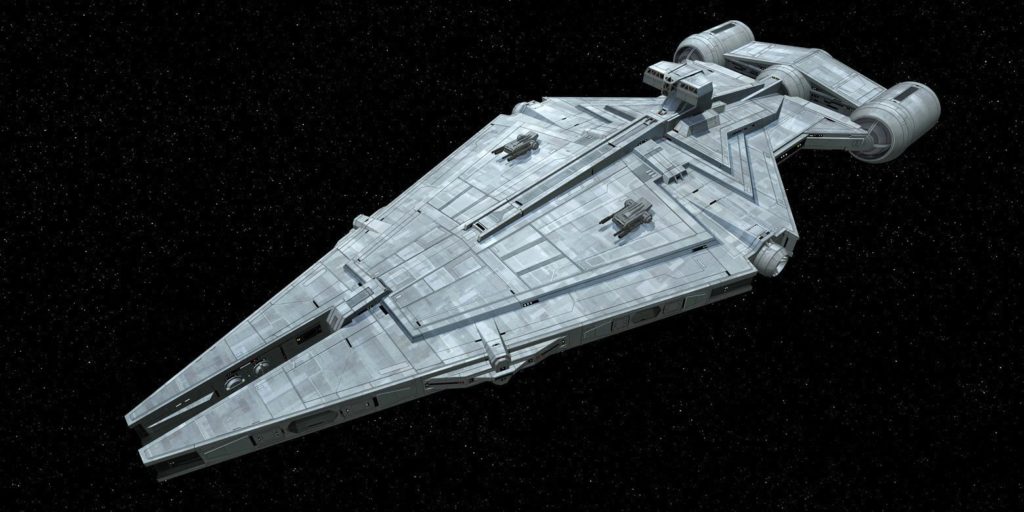 Imperial Light Cruiser star wars
