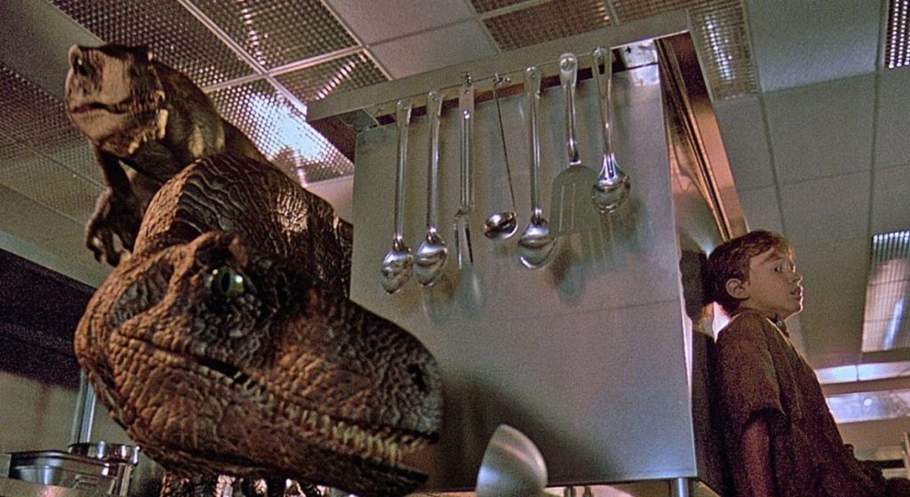 Jurassic Park Kitchen scene