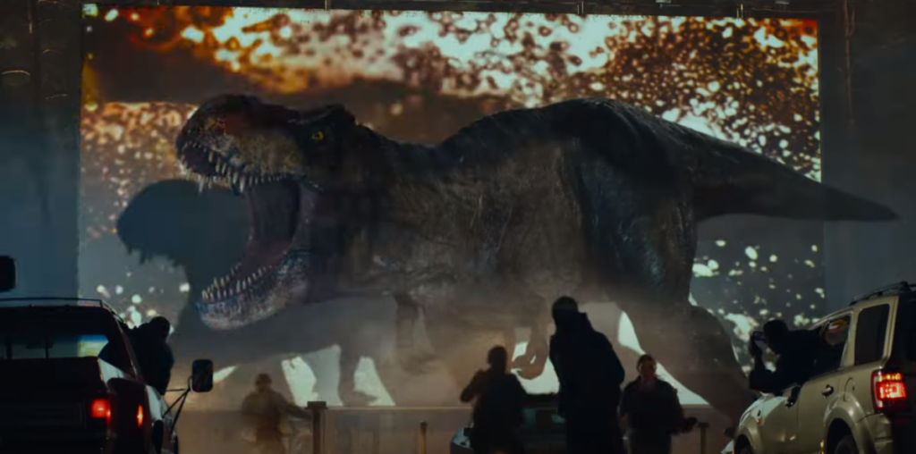 Jurassic World Dominion preview T rex