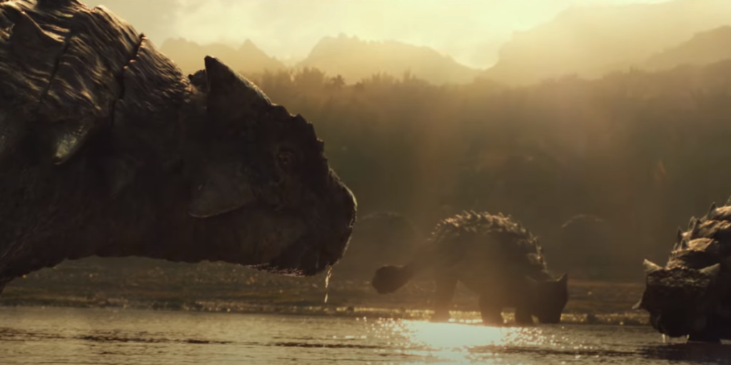 Jurassic World Dominion preview ankylosaurus 1