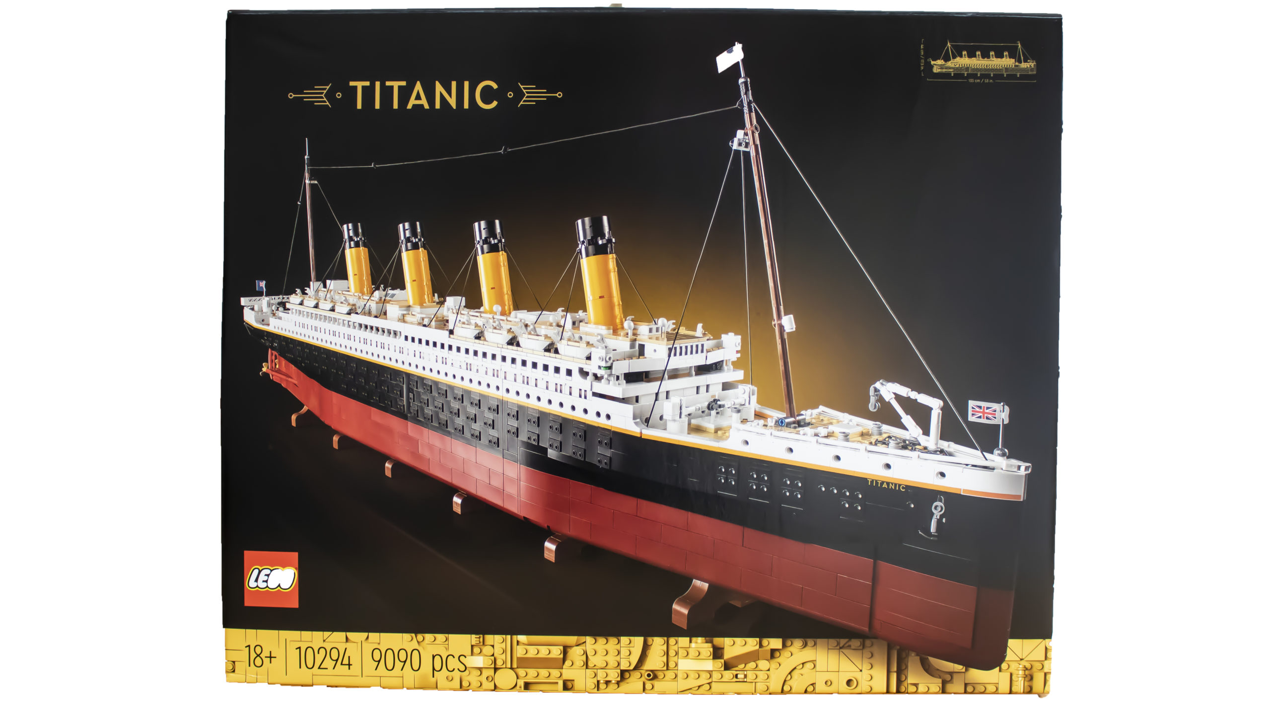 LEGO for Adults 10294 Titanic references an ex-designer