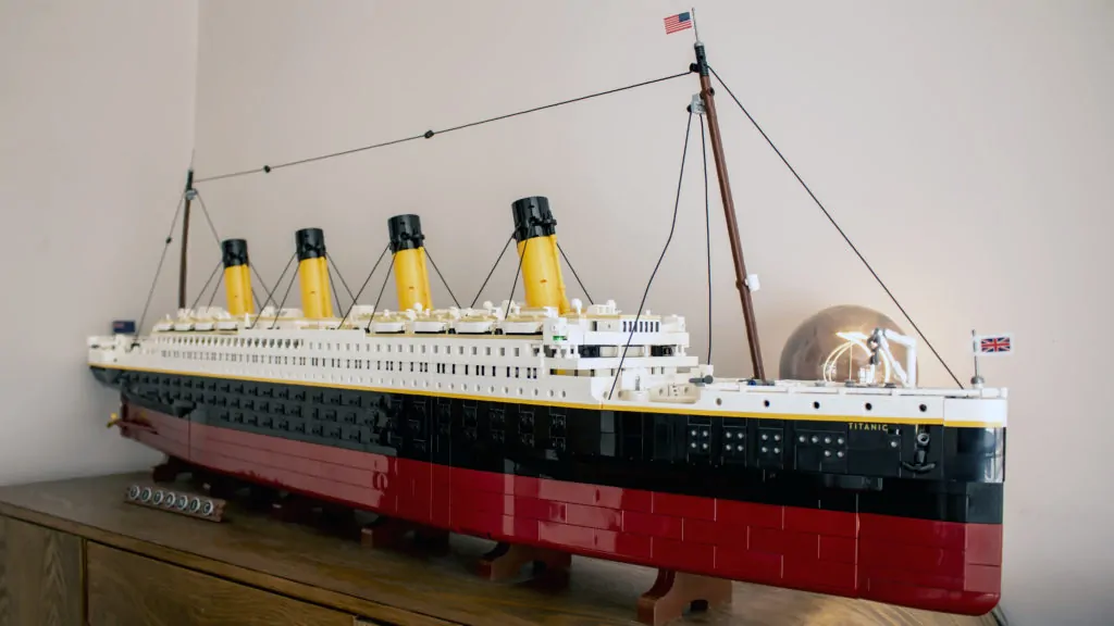 Watch: Man assembles Lego Titanic set in under 11 hours for Guinness World  Record 