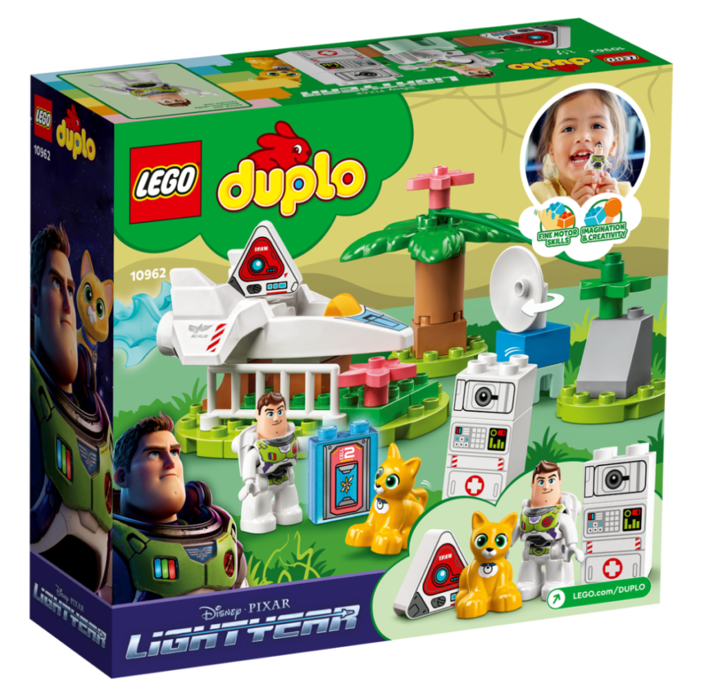 LEGO 10962 Buzz Lightyears Planetary Mission DUPLO box back