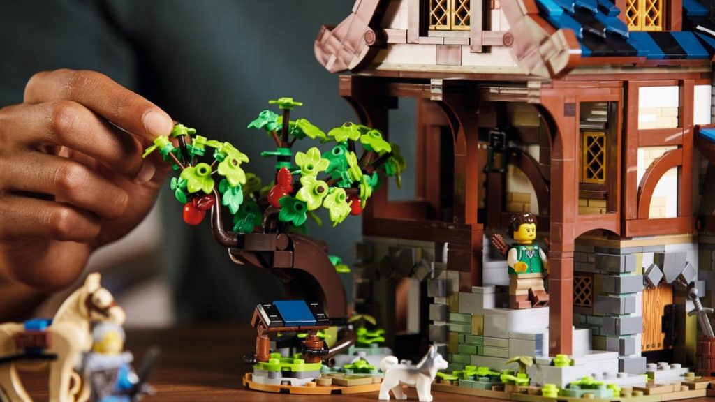 LEGO 21325 Medieval Blacksmith lifestyle resized featured