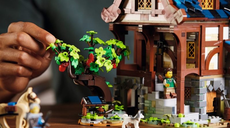 LEGO 21325 Stile di vita del fabbro medievale ridimensionato in primo piano