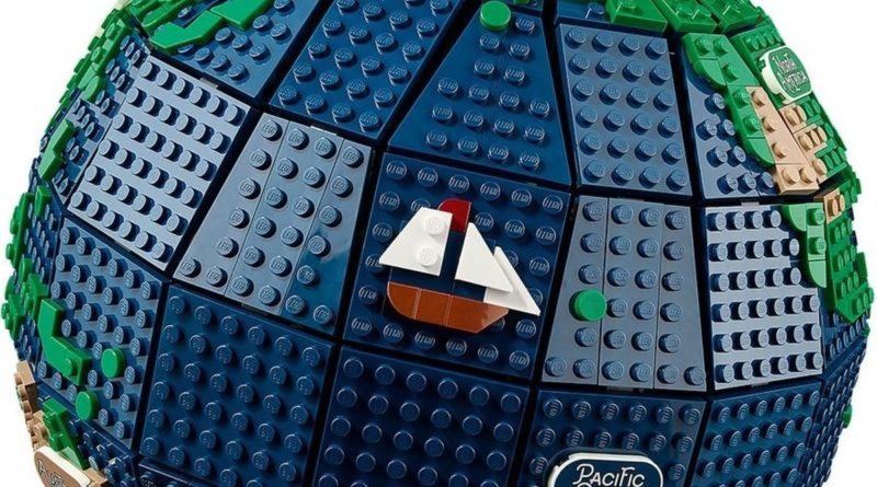 LEGO 21332 The Globe გემი ბოთლში გამორჩეული