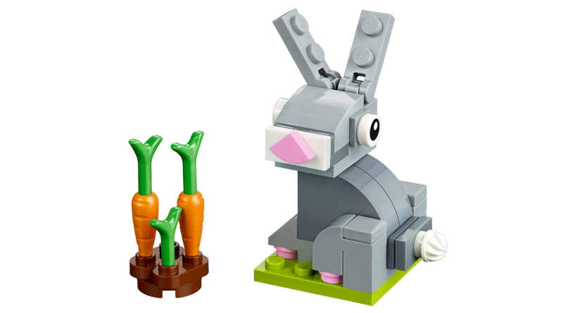 LEGO 40398 Coniglio di Pasqua in vetrina