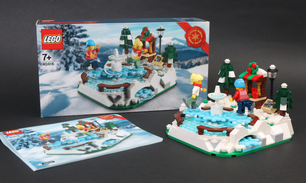 Sealed in Box LEGO 40416 Limited Edition Ice Skating Rink 304pcs New