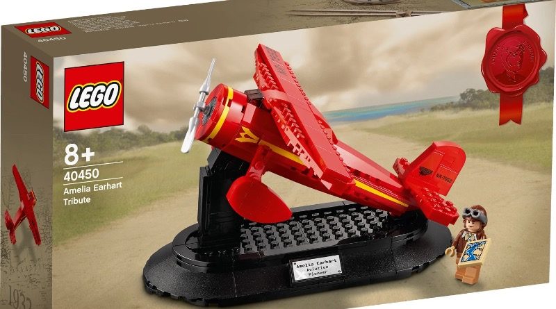 LEGO 40450 Amelia Earhart Tribute featured
