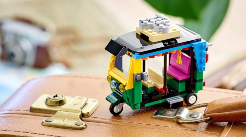 LEGO 40469 Tuk Tuk lifestyle featured
