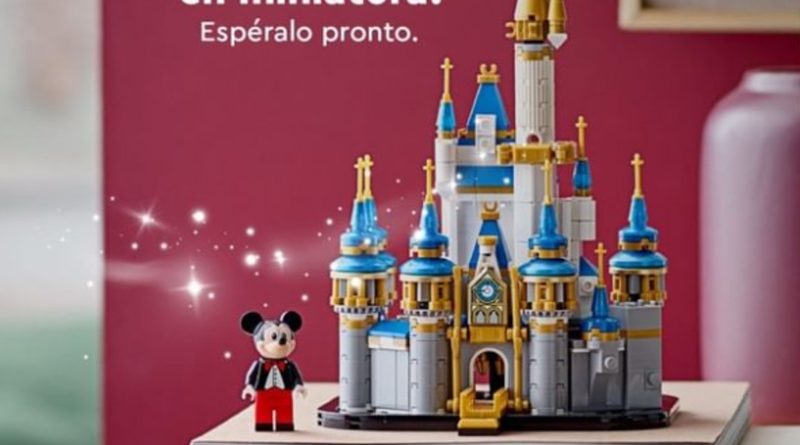 Lego 40478 Mini Disney Castello Messico in primo piano