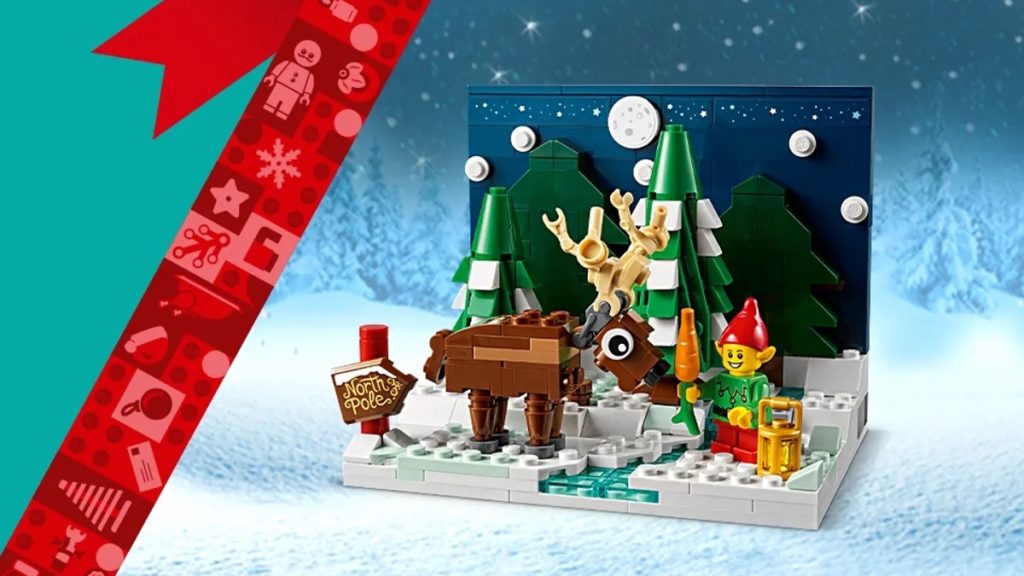 LEGO 40484 Santas Front Yard Christmas in July featured