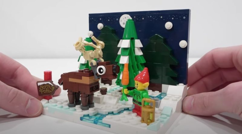 LEGO 40484 Santas Front Yard first look featured