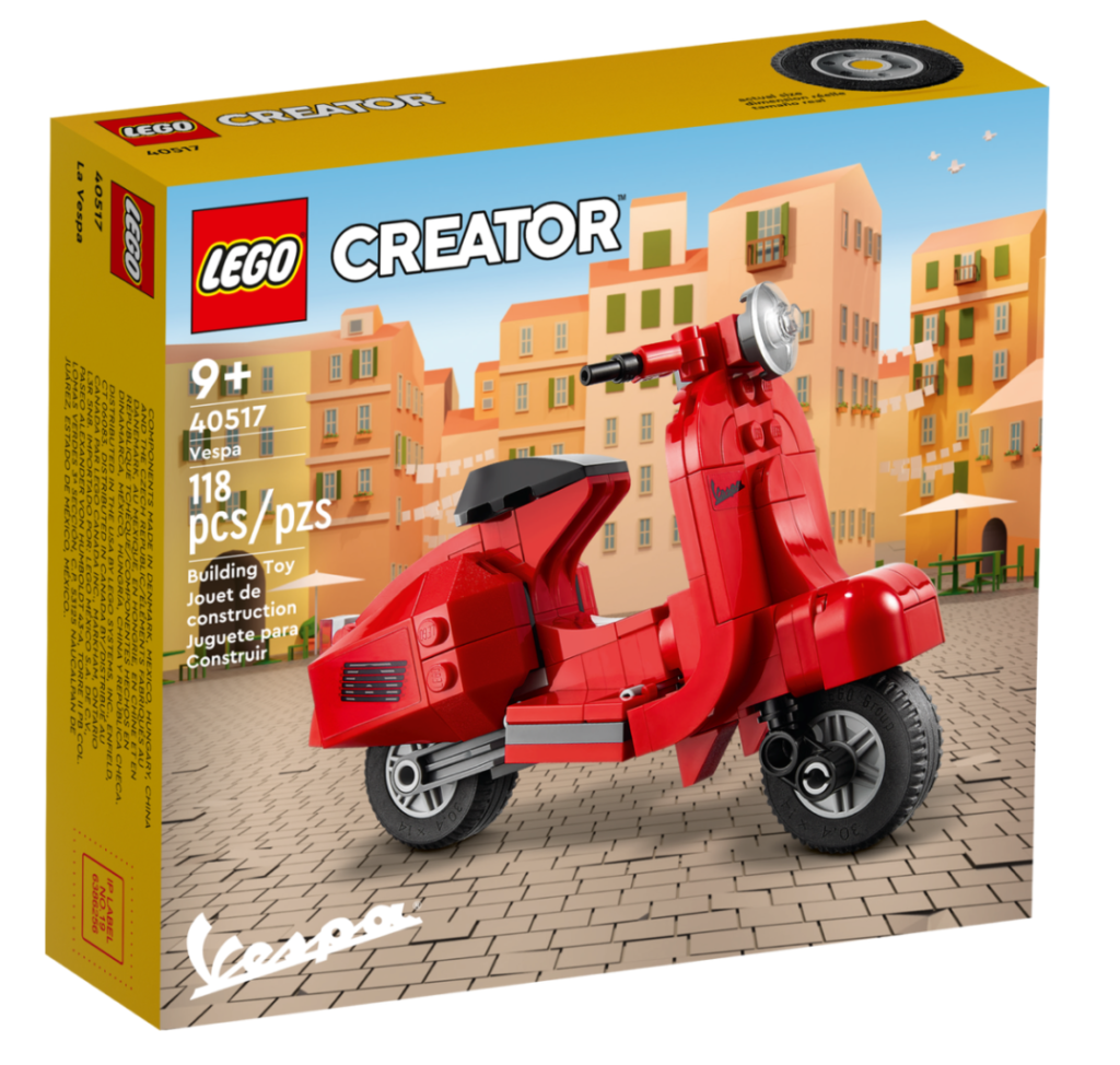 LEGO 40517 Vespa box