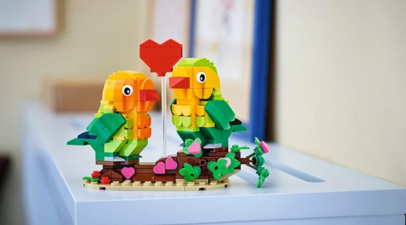 LEGO 40522 - Piccioncini di San Valentino + 40638 Cuore Ornamentale 