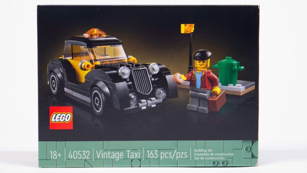 LEGO 40532 Vintage Taxi featured