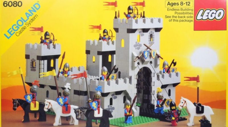 LEGO 6080 Kings Castle box အပြည့်အစုံပါရှိသည်။