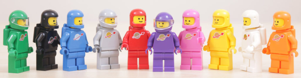 LEGO 71032 Violet Classic Space Minifigure Minifigures de collection Série 22 4