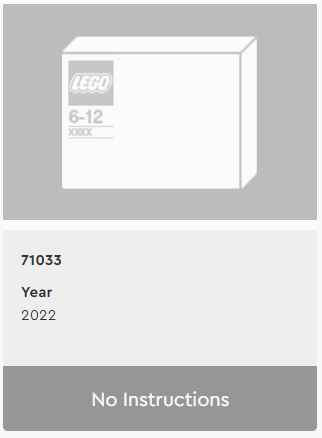 LEGO 71033