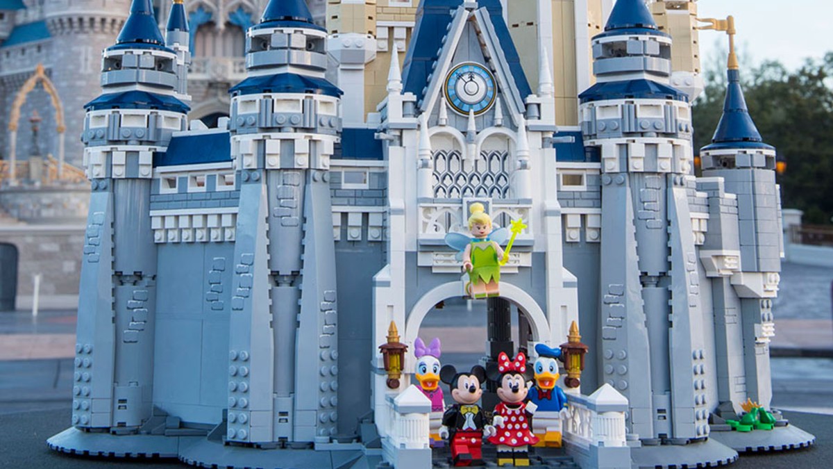 LEGO 71040 The Disney Castle In Disney World Lifestyle Resized Featured
