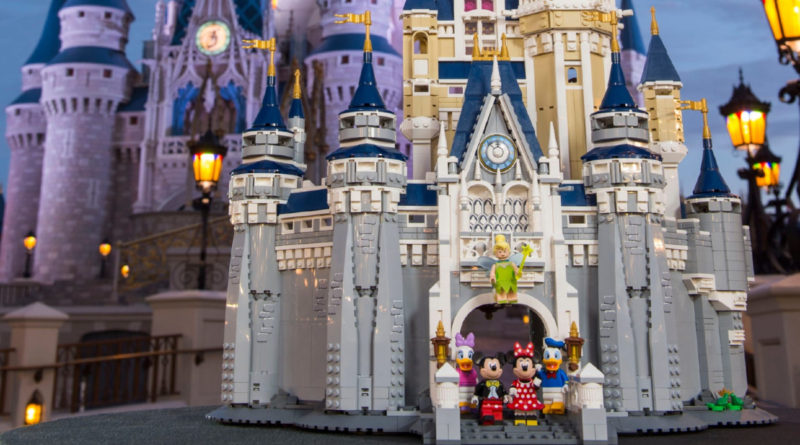 LEGO 71040 Il Disney Stile di vita del castello ridimensionato in primo piano