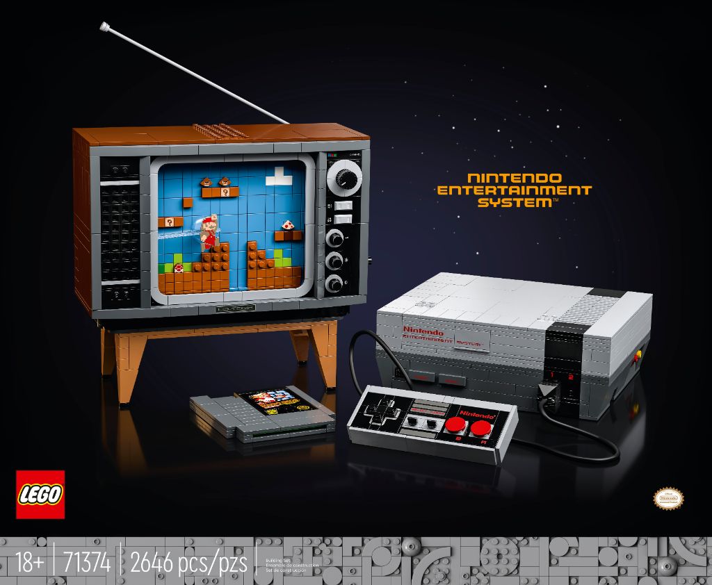 LEGO 71374 Nintendo Entertainment System NES 15
