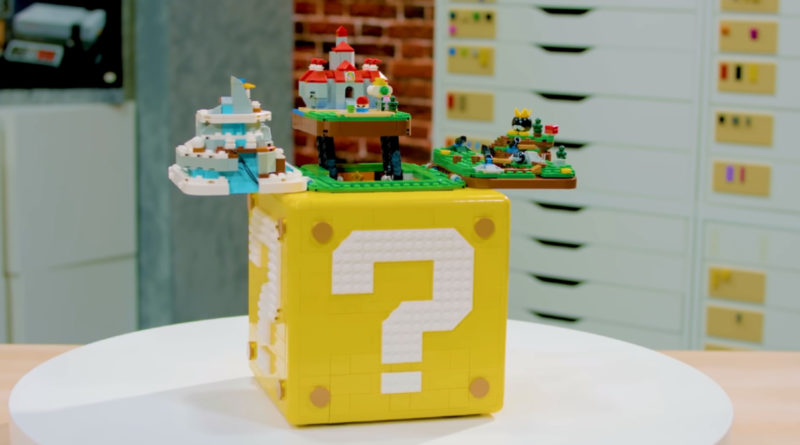 LEGO 71395 Super Mario 64 Question Mark Block designer video featured